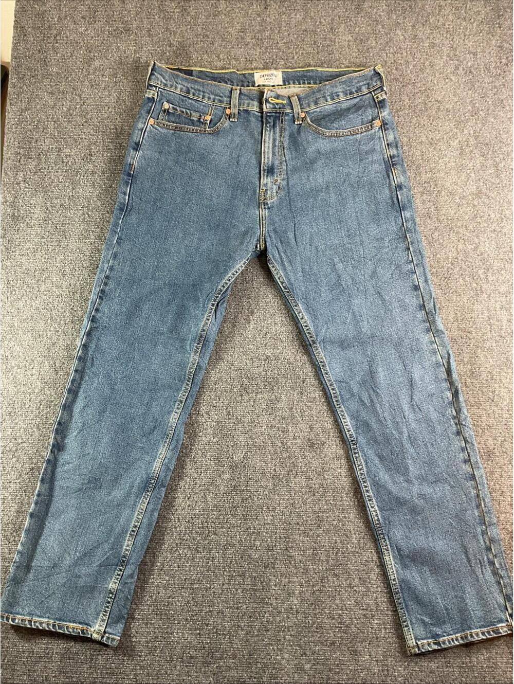 Levis Denizen 236 Mens 34 X 30 Regular Fit Straight Leg Jeans